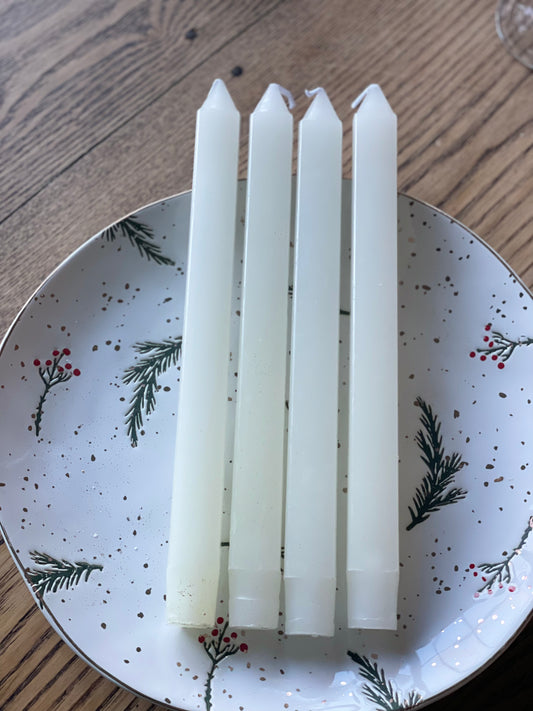 Unique Square White Candles